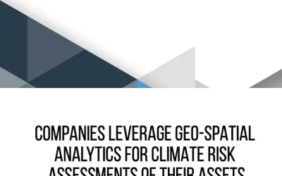 Why Do Industries Use Spatial Analytics To Identify Potential Adverse Impacts Of Climate Change?