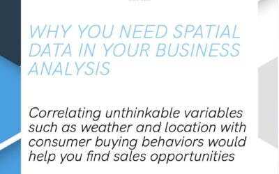 Why You Need Spatial Data In Your Business Analysis